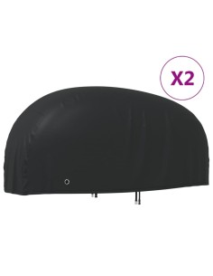 Coperture per Moto 2pz 220x95x110 cm 210D in Tessuto Oxford