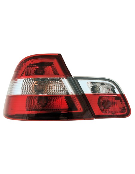 Coppia fanali posteriori - compatibile per  Bmw E46 (1999-2002) - Crystal