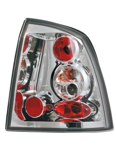 Coppia fanali posteriori - compatibile per  Opel Astra G (3/00 ) - Cromo