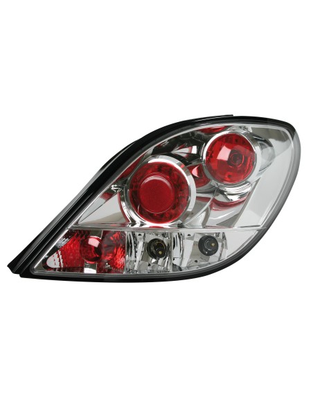 Coppia fanali posteriori - compatibile per Peugeot 207 (5/06 ) - Cromo Coppia fanali posteriori - compatibile per Peugeot 207 (5/06 ) - Cromo