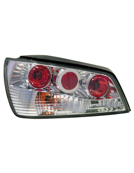 Coppia fanali posteriori - compatibile per  Peugeot 306 (5/93-3/97) - Cromo