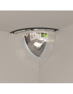 Specchi Quarto di Cupola per Traffico 2 pz Ø80 cm in Acrilico