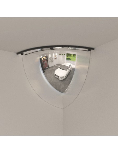 Specchi Quarto di Cupola per Traffico 2 pz Ø80 cm in Acrilico