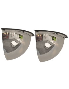 Specchi Quarto di Cupola per Traffico 2 pz Ø80 cm in Acrilico 2