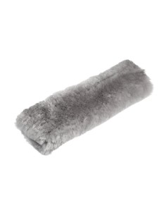 Cuscino avvolgicintura in vera pelliccia di montone - Grigio