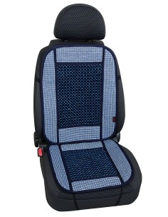 Safari, schienale in fibra naturale di cellulosa e legno - Blu