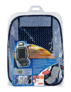 Safari, schienale in fibra naturale di cellulosa e legno - Blu 2