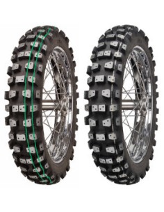 Mitas XT454 Winter Friction - 110/90-19 TT 62M ruota posteriore, NHS, weiss