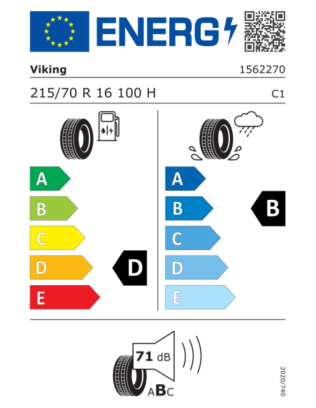 Viking ProTech NewGen - 215/70 R16 100H EVc