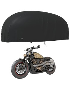 Copertura per Moto Nera 295x110x140 cm 210D Oxford 2