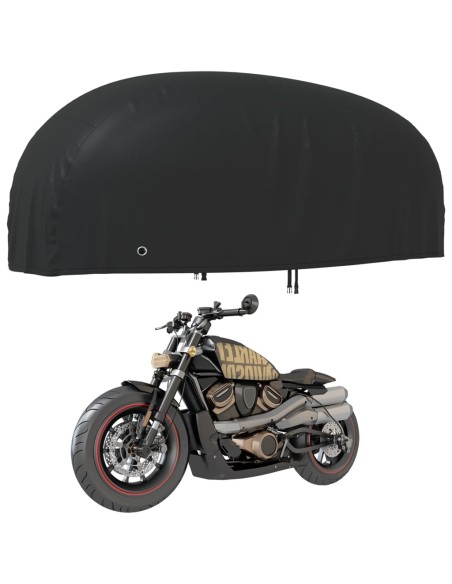 Copertura per Moto Nera 295x110x140 cm 210D Oxford