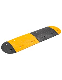 Dosso Giallo e Nero 129x32,5 x 4 cm in Gomma