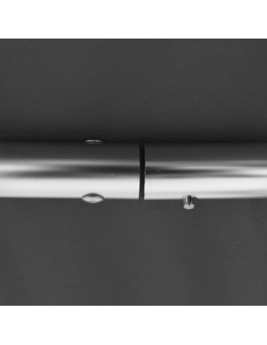 Bimini di Prua con Tendalino a 4 Archi Antracite 243x180x137 cm