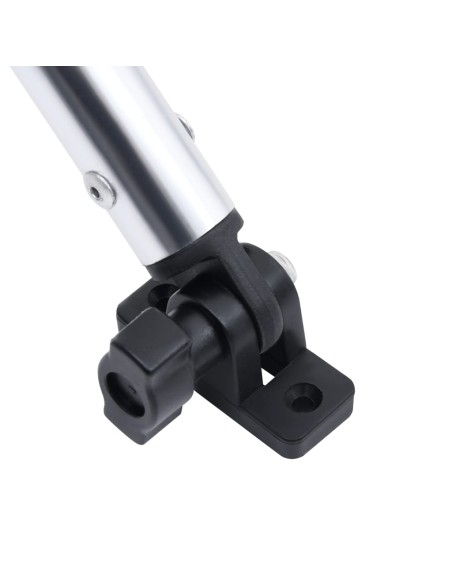 Bimini di Prua con Tendalino a 2 Archi Blu Marino 180x130x110cm