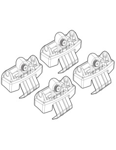 Kit attacchi - C256 2