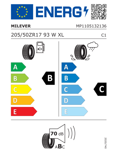 Milever Sport Pro MA352 - 205/50 R17 93W XL