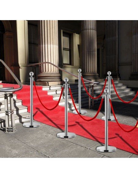 Set Transenne Separacode VIP 3 pz in Acciaio Inox Argento