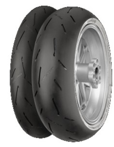 Continental ContiRaceAttack 2 - 160/60 ZR17 TL 69W ruota posteriore, M/C, Mescola di gomma mezzo