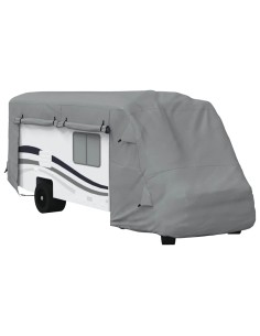 Telo per Camper Grigio 660x235x275 cm in Tessuto Non Tessuto 2
