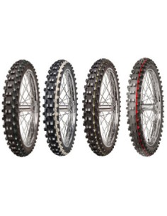 Mitas C-19 - 90/100-21 TT 57R Mescola di gomma Super, ruota anteriore, gelb