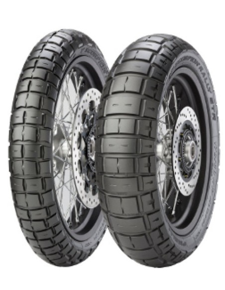 Pirelli Scorpion Rally STR - 120/90-17 TL 64H ruota posteriore, simbolo M+S, M/C
