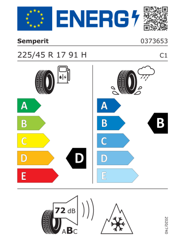 Semperit Speed-Grip 5 - 225/45 R17 91H EVc