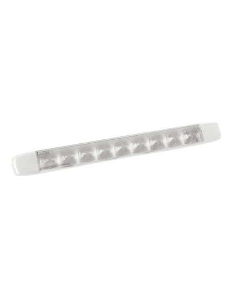 Illumi, luce ingombro a 9 Led, montaggio in superficie, 12/24V - Bianco - 1 funzione