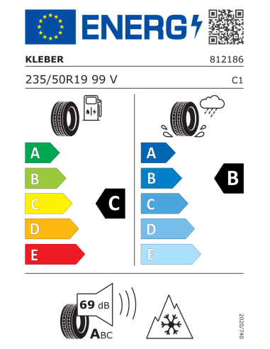 Kleber Krisalp HP 3 - 235/50 R19 99V, SUV