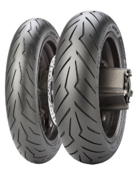 Pirelli Diablo Rosso Scooter - 120/70-14 TL 55S M/C, ruota anteriore