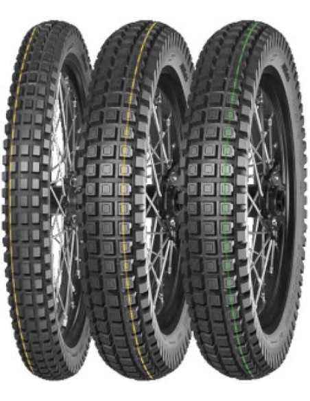 Mitas Enduro Hybrid - 80/100-21 TT/TL 51P doppia indentificazione 2.75-21, simbolo M+S, Mescola di gomma Super, ruota anteriore
