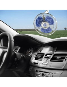 Carpoint  Ventilatore 12 V 15,3 cm Argento