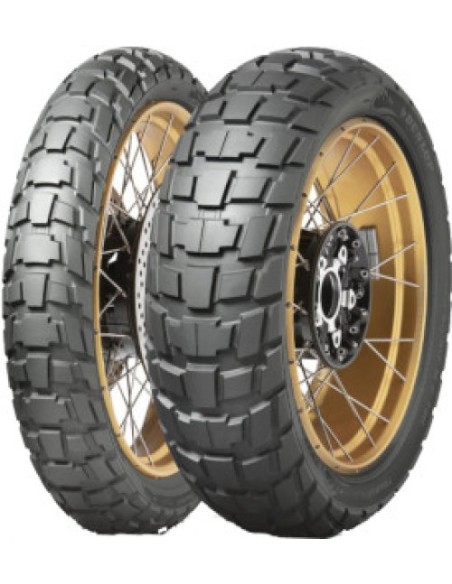 Dunlop Trailmax Raid - 140/80-18 TL 70S ruota posteriore, simbolo M+S, ruota anteriore