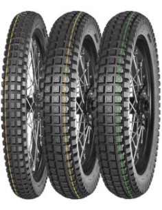 Mitas Enduro Hybrid - 120/100-18 TT/TL 68P ruota posteriore, simbolo M+S, Mescola di gomma Super Light, gruen 2