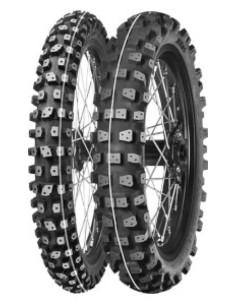 Mitas Terra Force-EX HT - 110/90-19 TT 62M ruota posteriore, Mescola di gomma Ice, weiss