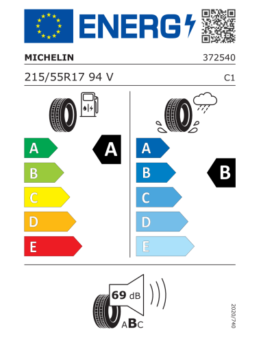 Michelin E Primacy - 215/55 R17 94V EV