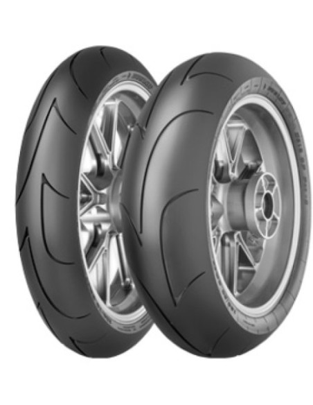 Dunlop D213 GP Pro - 180/60 ZR17 TL (75W) ruota posteriore, M/C, Mescola di gomma MS 4 Race