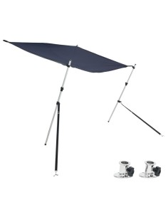 Set Estensione Tendalino a T Blu Marino 174x205x(115-194) cm 2