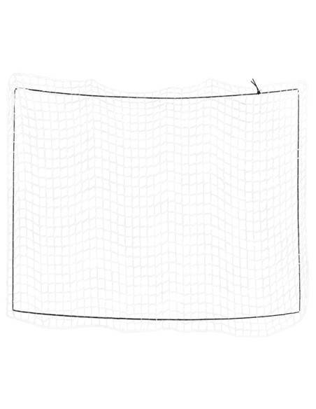 Rete per Rimorchio con Corda Elastica Bianco 3x2,5 m in PP