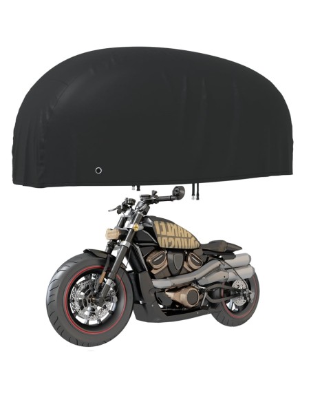 Copertura per Moto Nera 230x95x125 cm 210D Oxford