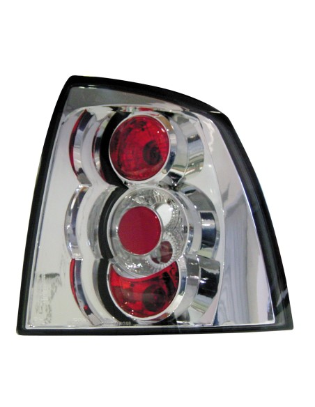 Coppia fanali posteriori - compatibile per  Opel Astra G (2/98-3/04) - Cromo