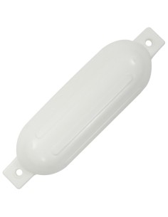 Paraurti per Gommone 4 pz Bianchi 51x14 cm in PVC 2