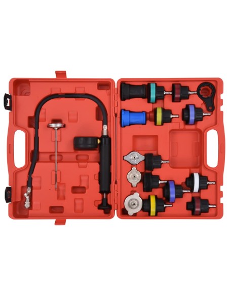 Tester di Pressione Sistemi di Raffreddamento e Radiatori 18 pz