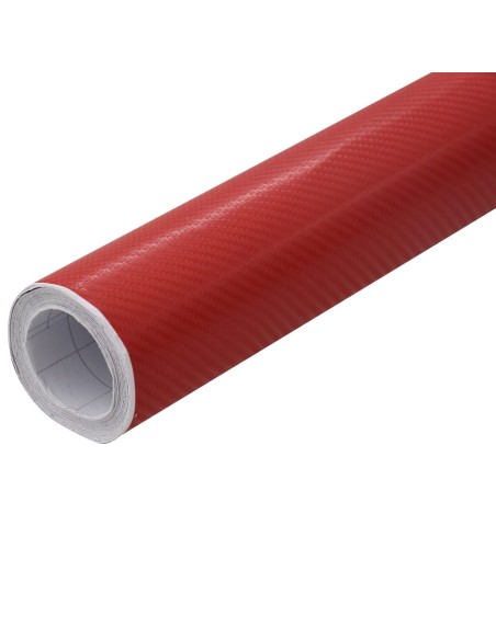 Pellicole per Auto 2 pz 4D Rosse 100x150 cm