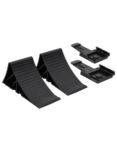 Cunei per Ruote 2pz 25x10x11,5 cm Plastica 2