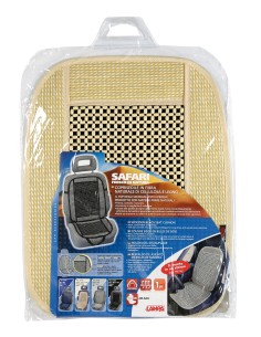 Safari, schienale in fibra naturale di cellulosa e legno - Avorio 2