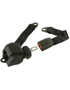 Carpoint Cintura di Sicurezza a 3 Punti Automatica Nera