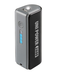 Uni-Power 2600 power-pack con cavo universal Apple / Micro Usb 2