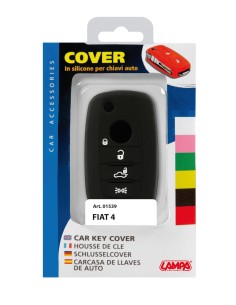 Cover per chiavi auto, conf. singola - compatibile per - Fiat - 4 2