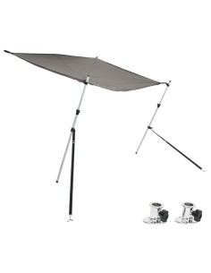 Set Estensione Tendalino a T Antracite 174x205x(115-194) cm 2