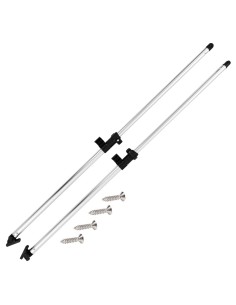 Pali di Supporto per Bimini Top 2 pz Alluminio